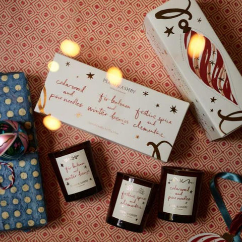 Plum & Ashby Winter Votive Gift Set