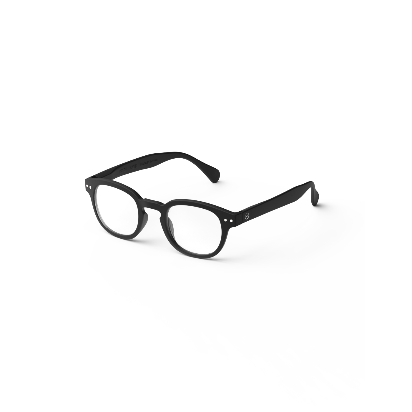 Pouch Black  Trendy Black glasses- IZIPIZI