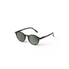 Izipizi Sunglasses - Style D - Tortoise with Green Lenses