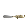 Lounging Leopard Brass Butter Knife - Greige - Home & Garden - Chiswick, London W4 