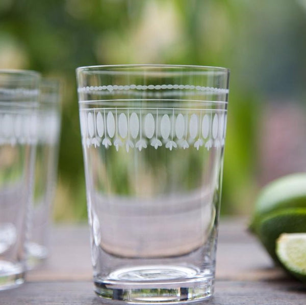 Crystal Tumblers - Boxed Set of Six - Four Style Options