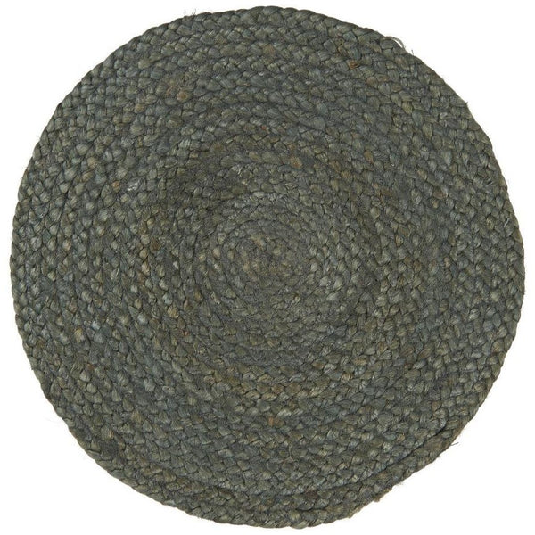 Petrol Blue Jute Placemat